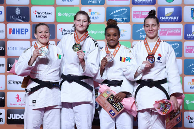 Medalie de bronz istorică: Gorguet Madeline strălucește la Judo Grand Prix din Zagreb